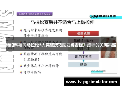 杨绍辉福冈马拉松5大突破技巧助力跑者提升成绩的关键策略 杨绍辉福冈马拉松5大突破技巧助力跑者提升成绩的关键策略