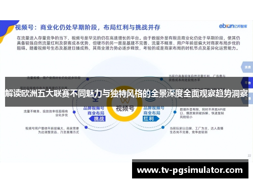 解读欧洲五大联赛不同魅力与独特风格的全景深度全面观察趋势洞察
