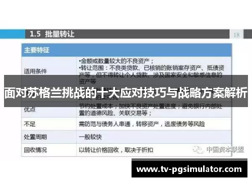 面对苏格兰挑战的十大应对技巧与战略方案解析 面对苏格兰挑战的十大应对技巧与战略方案解析